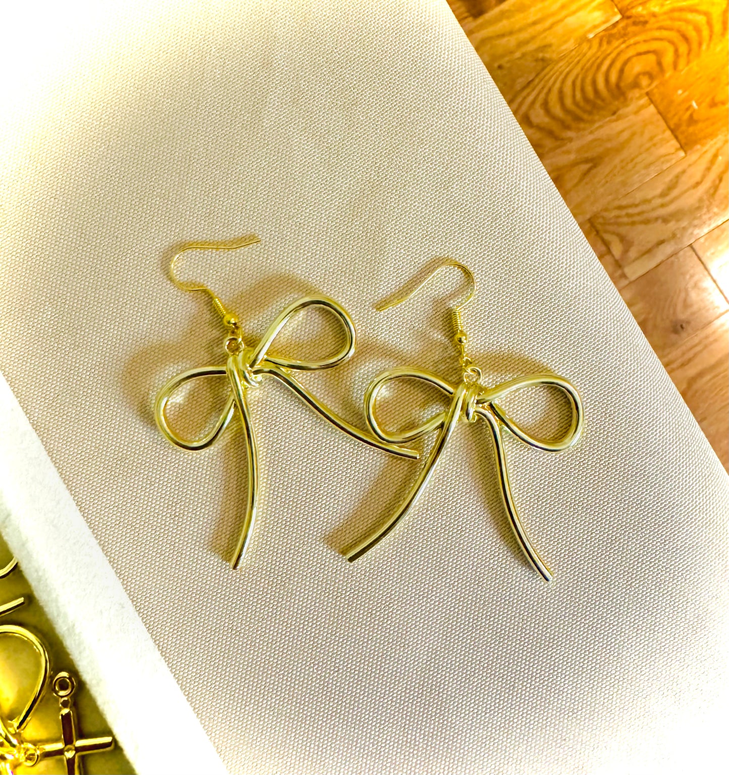 Handmade Bow Earrings